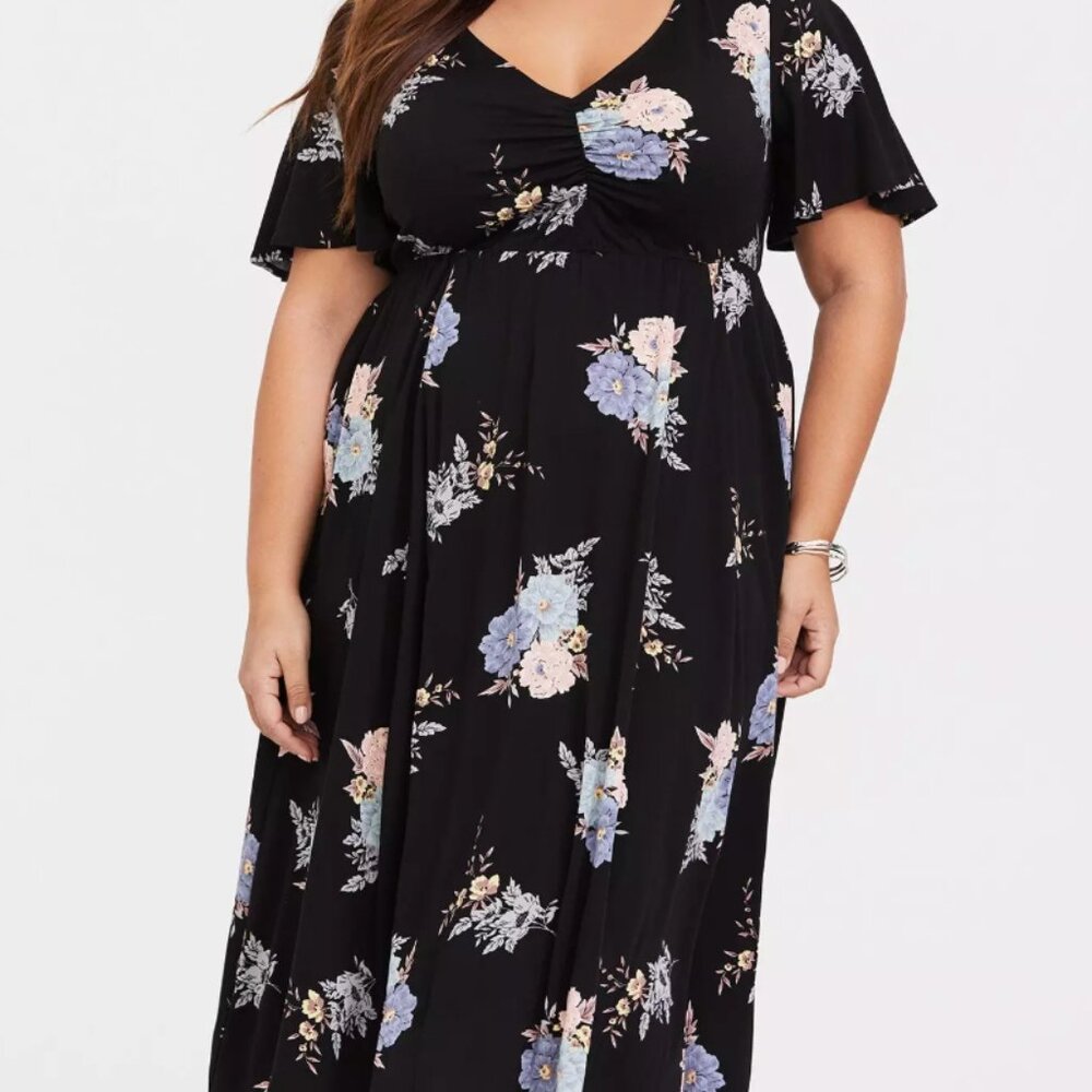 GUC Midi Challis Dress